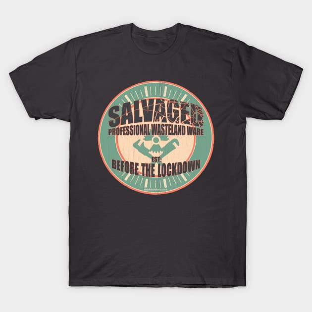 SALVAGED Ware Retro #3 T-Shirt by SALVAGED Ware